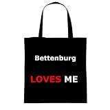 Baumwolltasche Tasche Bag - Bettenburg Loves Me