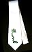Party Decoration Necktie with landmark, elephant, monument, Taj Mahal, pachyderm, India