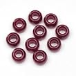Pony Beads, Opaque Burgundy, 480pc Pkg
