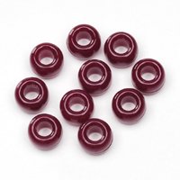 Pony Beads, Opaque Burgundy, 480pc Pkg