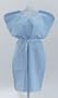 Medline Disposable Patient Gowns and Capes - Gown, Blue, X-Ray, 30" x 42" - Qty of 50