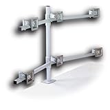 SV15 Parabolische Tischständer für 6 Monitoren bis je 10 kg Schwarz