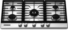 KitchenAid Architect Series II : KFGS366VSS 36 Gas Cooktop with 5 Sealed Burners