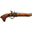 Austrian Flintlock Blunderbuss Pistol Brass