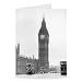 Big Ben and Westminister Bridge circa 1930 - Greeting Card (Pack of 2) - 7x5 inch - Art247 - Standard Size - Pack Of 2