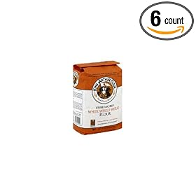 King Arthur Organic White Whole Wheat Flour, 5 Pound -- 6 per case.