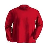 Fruit of the Loom Long-Sleeve Mock Turtleneck (230MTR) Lofteez Available in 7 Colors