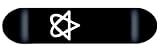 HEARTAGRAM Skateboard DECK cky bam BLACK 8" Decks