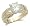 1.65 Carats Brilliant Cut Cubic Zirconia Engagement Ring