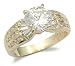 Jewelry : 1.65 Carats Brilliant Cut Cubic Zirconia Engagement Ring