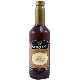 Stirling Creme Caramel Coffee Flavoring Syrup 25.4 oz