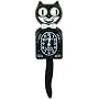 Kit Cat Clock - Black 75th Anniversary w/ Batteries