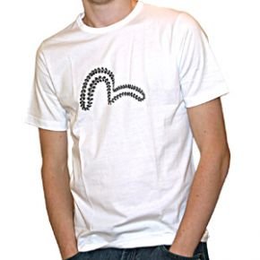 Evisu "gold leaf logo" t-shirt