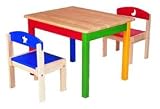 Table with Two Stacking Chairs