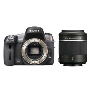 Sony DSLR-A550 14.2 MP Digital SLR Camera with 55-200mm f/4-5.6 DT AF Zoom Lens Sony DSLR-A550 14.2 MP Digital SLR Camera with 55-200mm f/4-5.6 DT AF Zoom Lens