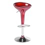 Elise Adjustable Stool -Metallic Tulip Red