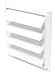 Lambro Industries 361W 6" Louver Vent Hood