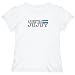 T-Shirt Woman White Elegant Flag 