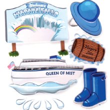 Jolee's Boutique Dimensional Stickers, Niagara 