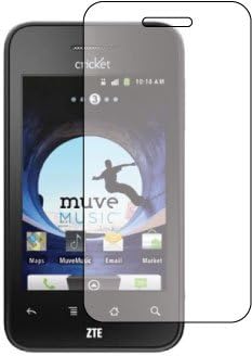 2x ZTE Score X500 Cricket Premium Invisible Clear LCD Screen Protector Cover Guard Shield Protective Film Kit (2 Pieces)