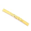 Watch Band Genuine Lizard Yellow 14mm