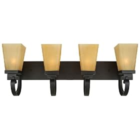 Yosemite Home Decor 92794VB Nevada Falls 33.5-Inch 4-Light Bathroom Vanity, Venetian... by Yosemite Home Decor