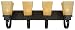 Yosemite Home Decor 92794VB Nevada Falls 33.5-Inch 4-Light Bathroom Vanity, Venetian ...