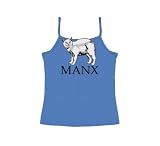 Manx - Spaghetti Tank T-Shirt, Bimini Blue, Large