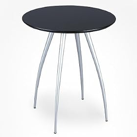 Black Café Table by Adesso