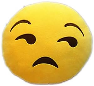 PopWave Emoji Flouting Symbol Whatsapp Icon Circle Cushions Plush Doll NANA03