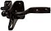 Tools & Hardware : National #N101-121 4-1/4" Black Gate Latch