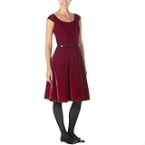 Isaac Mizrahi for Target® Belted Velvet Dress - Bing Cherry