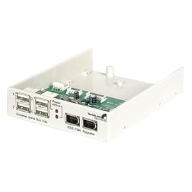 2port Internal Firewire & 4portusb Hub for 3.5in Drive Bay