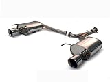 Tanabe T70112 Medalion Touring Cat-Back Dual Muffler Rear Section Exhaust System for Lexus GS300/350 RWD/430 2006-2007