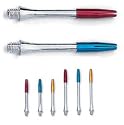 Unicorn Aliflex II darts shafts / stems with aluminium alloy tops - yellow