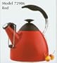 Farberware Millennium Autopour 2-1/2-Quart Teakettle, Red