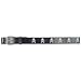 Embossed Skull & Crossbones Leather Belt