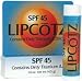 Total Block SPF 45 LIPCotz - 4.5 gm