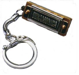 Childrens Toyshop  Musical Instruments : Lee Oskar Mini Harmonica Keychain