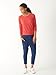Alternative Women's Slouchy Pullover Sweatshirt, Eco True Red, Medium