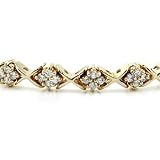 14K Diamond Bracelet -- 2.15 Ct. VS1-VS2 GH