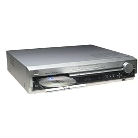 JVC RX-DV3VSL DVD/Receiver Combo , Silver