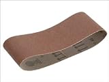 Faithfull AB75533C Cloth Sanding Belt 533 x 75mm 40g (3 Pieces)