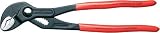 KNIPEX-WERK C. GUSTAV PUTSCH 8701180 Wasserpumpenzange Cobra L.180mm pol. Spann-W.30mm KNIPEX m.Ku.-&Uuml;berzug