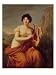 Madame de Stael as Corinne Art Giclee Poster Print by Firmin Massot, 18x24