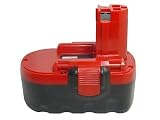 18.00V,3000mAh,Ni-MH,Hi-quality Replacement Power Tools Battery for BOSCH 13618, 13618-2G, 1662, 1662B, 1662K, 1662K-24, 1644, 1644K, 1644B-24, 1644K-24, 1644B-24, 1659K, Compatible Part Numbers: 2 607 335 536, BAT025, BAT026, BAT160, BAT181, BAT189