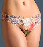 Butterflies Hydrangea Regular Rise Thong (78111Hy)
