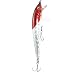 Amico Fishing Lure Bait Hooks Artificial Fish Shape Red Silver Tone