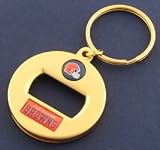 Cleveland Browns Gold EZ Bottle Opener Keychain