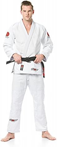 Flow Kimonos Pro Series BJJ Jiu Jitsu Gi (White, A3)